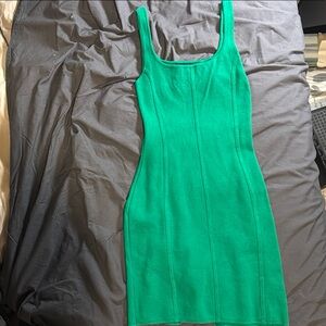 House of Harlow 1960 Green Bodycon Dress for Night Out